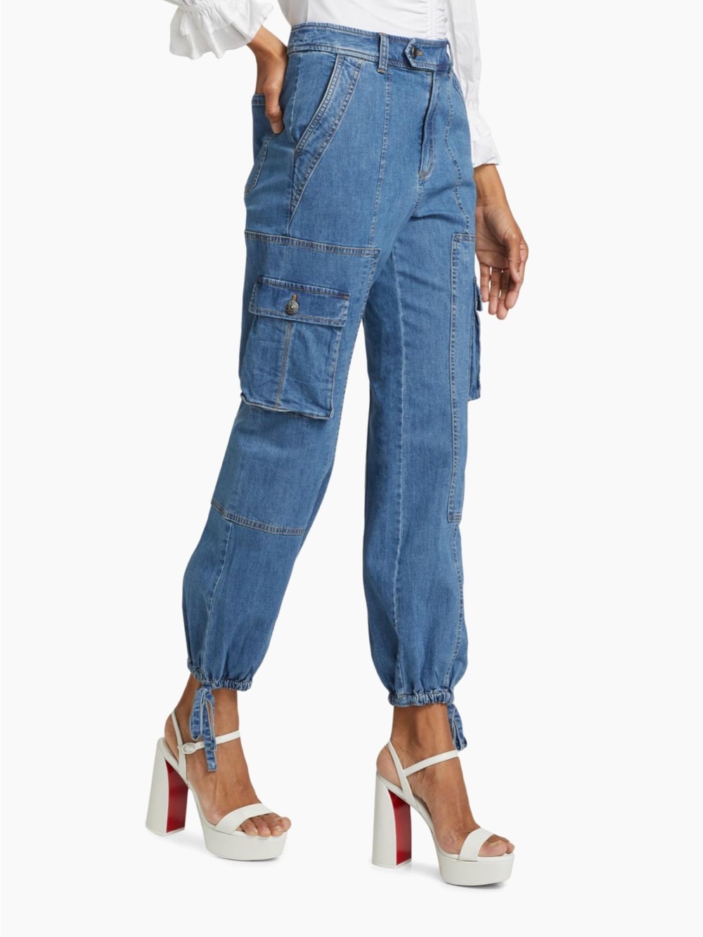 Cing à Sept
Zola Denim Cargo Pants